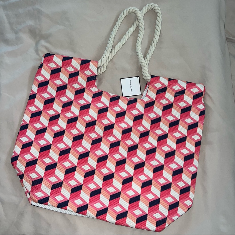Pink Beach Bag
